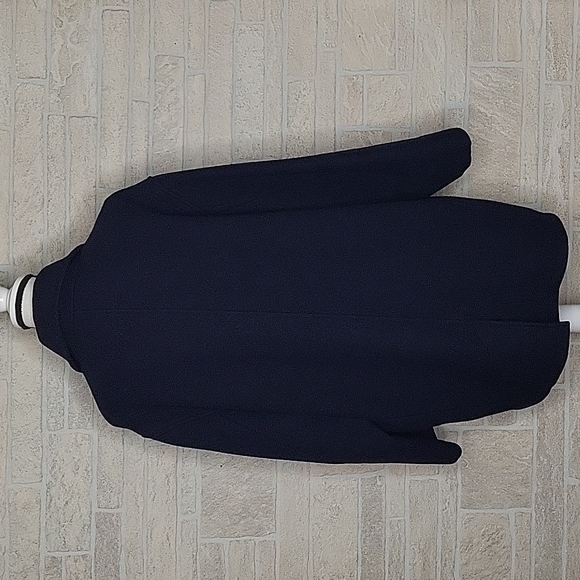 BOSA LE COLLEZIONI Boiled Wool Peacoat 10 Button Blue Vintage MADE IN RUSSIA - Picture 4 of 10